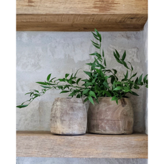 Wooden Vases