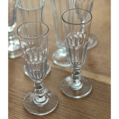 French Vintage Flute Glasses (Set of 2)