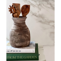 Rustic Clay Vase