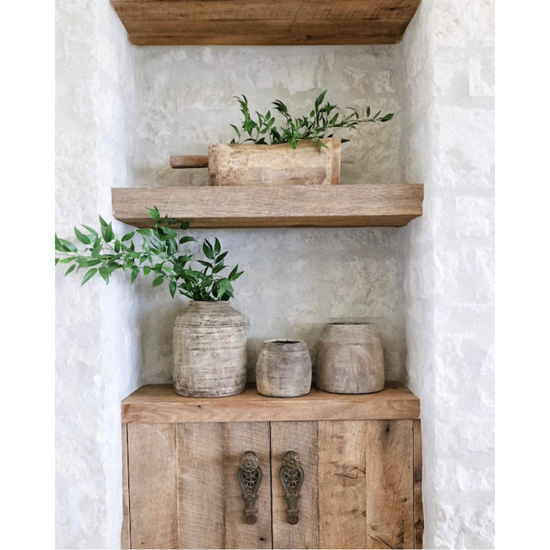 Wooden Vases