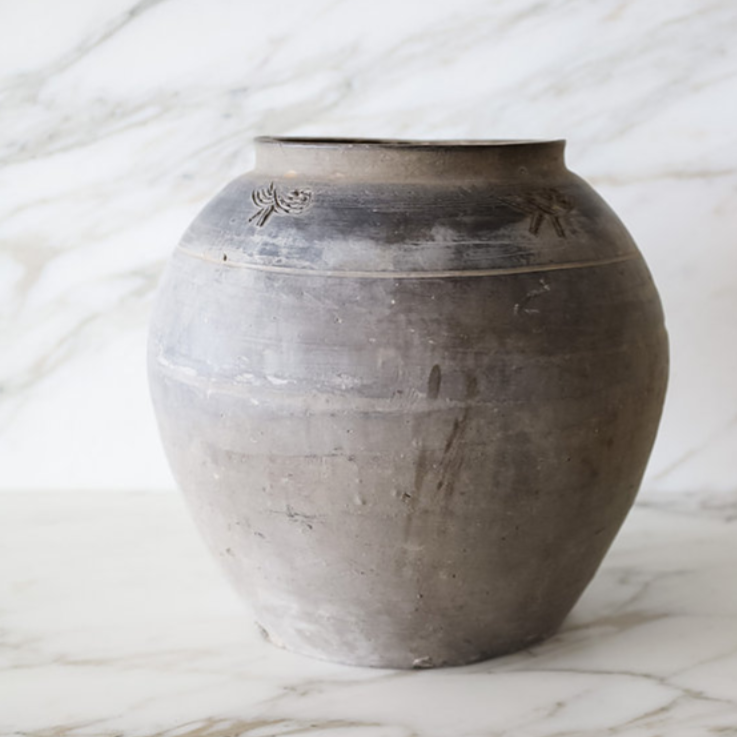 Vintage Clay Pot - Large