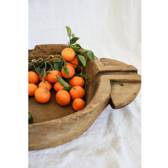 Large Decorative Wooden Bowl