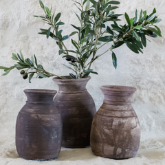 Rustic Clay Vase