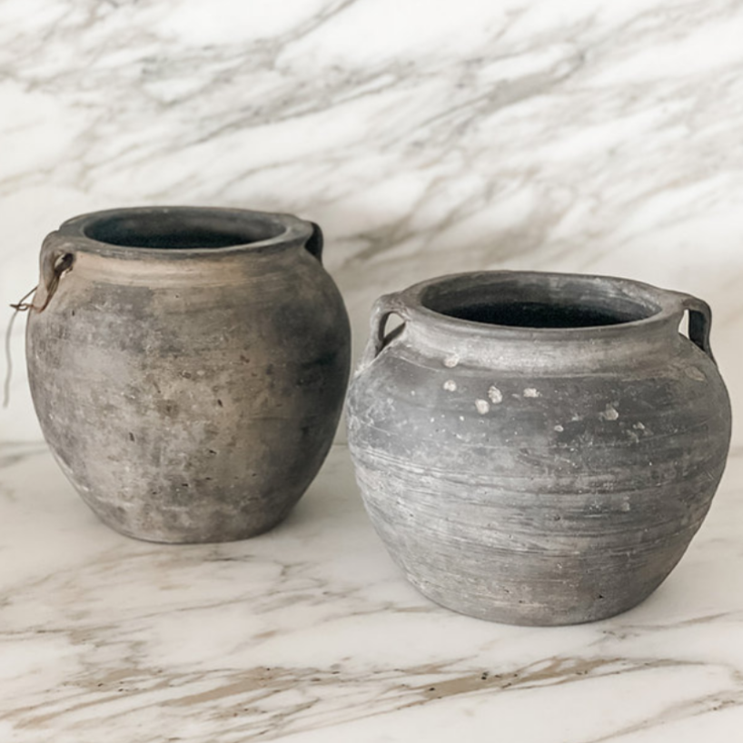 Vintage Clay Pot - Medium