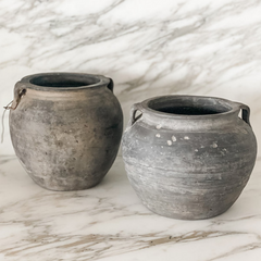 Vintage Clay Pot - Medium